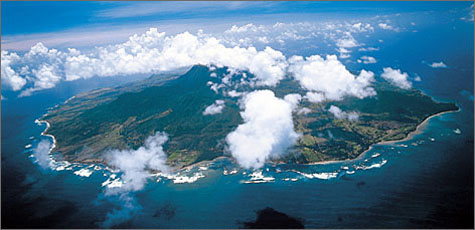 Nevis Peak volcano